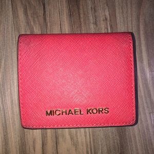 Michael Kors Saffiano Snap Wallet